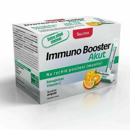 Immuno Booster Akut 10 ampulí s pomeranč. příchutí porovnat ceny