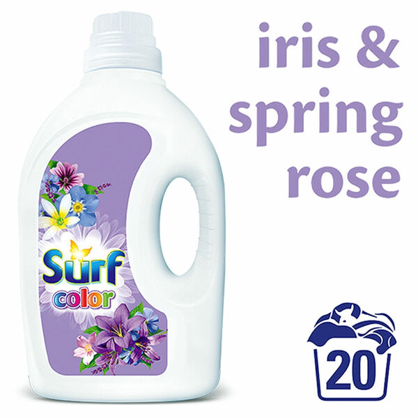 SURF Color prací gel Iris&Spring Rose 20 pracích dávek porovnat ceny