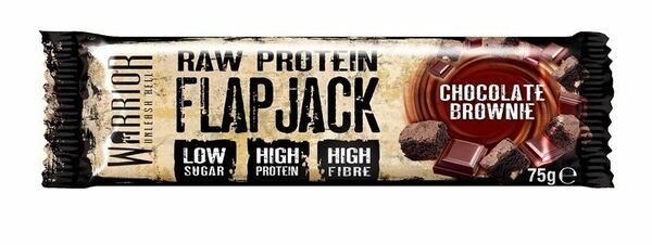 Warrior Raw Protein FlapJack chocolate brownie 75g porovnat ceny
