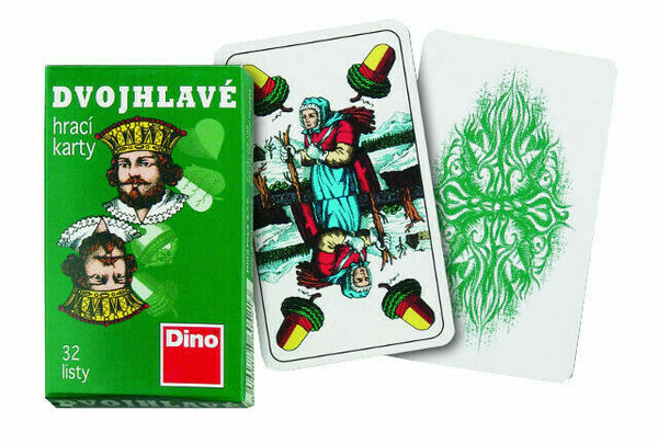 Dino Hrací karty dvouhlavé 32ks porovnat ceny