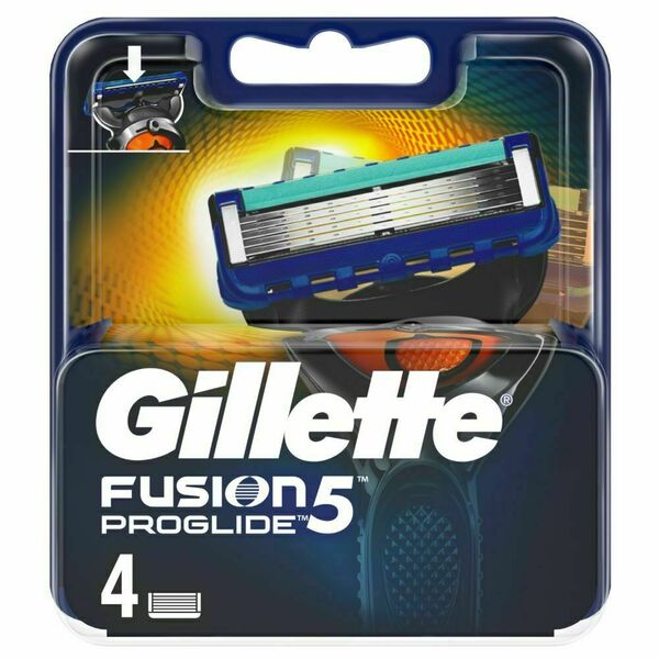 Gillette Fusion ProGlide náhradní hlavice 4ks porovnat ceny