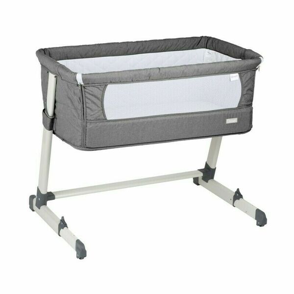 BabyGo postýlka Together Grey porovnat ceny