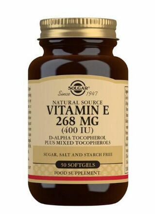 Solgar Vitamín E 400 iu 50cps porovnat ceny