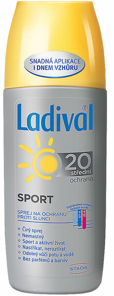 LADIVAL SPORT SPF20 sprej 150ml porovnat ceny