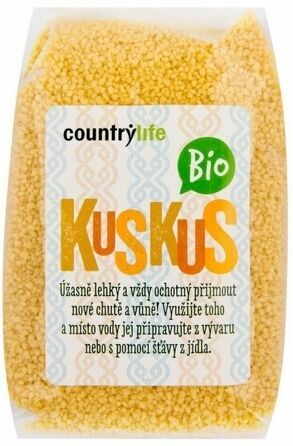 Country Life Kuskus BIO 500g porovnat ceny