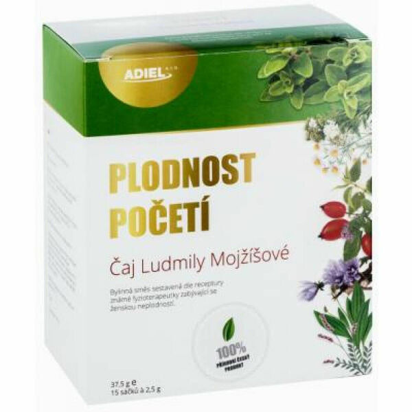 ADIEL Čaj Ludmily Mojžíšové 15 x 2.5 g porovnat ceny
