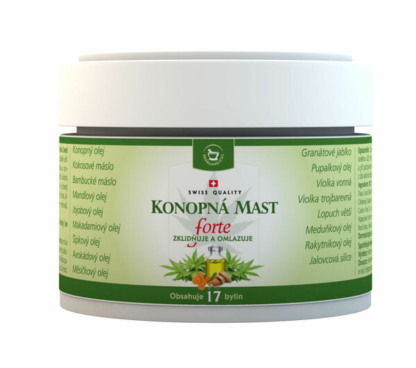 Konopná mast Herbamedicus 50ml porovnat ceny