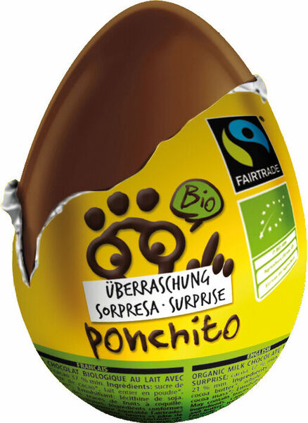 Ponchito Bio čokoládové vajíčko 20g porovnat ceny
