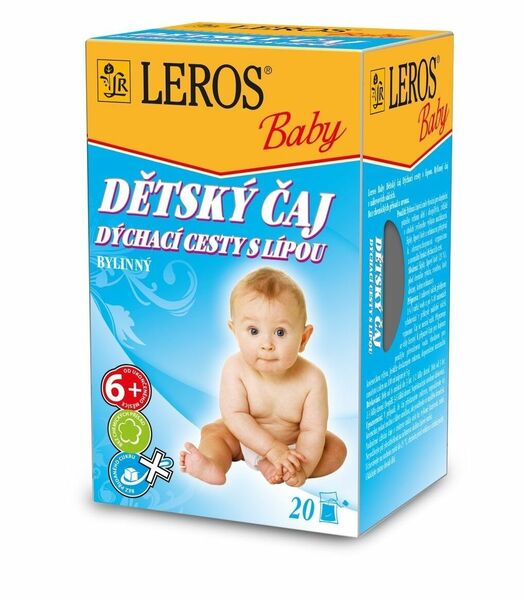 LEROS BABY Dětský čaj na dýchací cesty 20x2g porovnat ceny