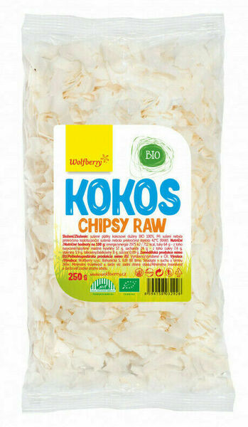 Wolfberry Kokosové chipsy BIO 250g porovnat ceny