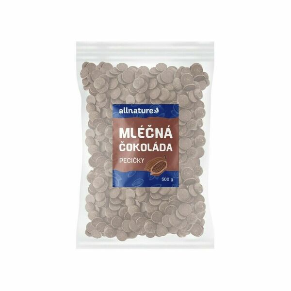 Allnature Mléčná čokoláda 500g porovnat ceny