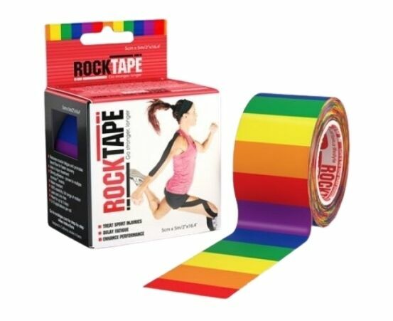 RockTape design kinesiologický tejp - duha porovnat ceny
