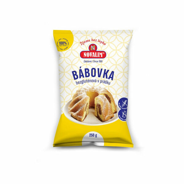 NOVALIM Bábovka v prášku bez lepku 250 g porovnat ceny