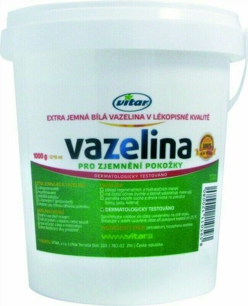 Vitar Vazelina extra jemná bílá 1000g porovnat ceny