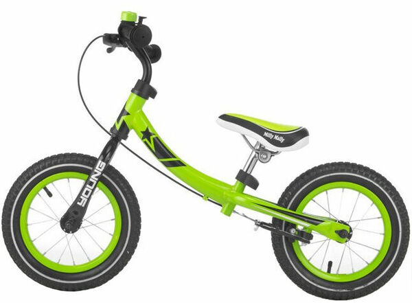Milly Mally Dětské odrážedlo kolo Young green porovnat ceny