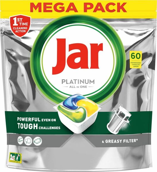 Jar kapsle na nádobí Platinum Yellow All-in-One 60ks porovnat ceny