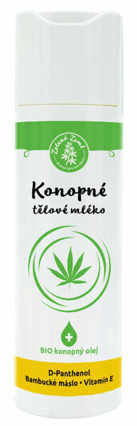 Zelená země Konopné tělové mléko 200ml porovnat ceny