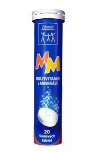 Zdrovit Multivitamin s minerály Mandarinka 20 tablet porovnat ceny