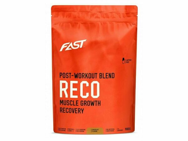 Fast Reco Regenerační práškový nápoj příchuť čokoláda 980g porovnat ceny