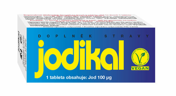 Naturvita Jodikal (Jod) 100μg 80 tablet porovnat ceny