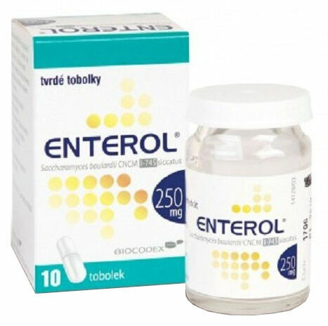 Enterol 250mg 10 tvrdých perorálních tobolek porovnat ceny
