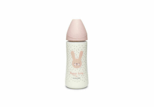 Suavinex Hygge Premium Láhev 360 ml L králík - růžová porovnat ceny