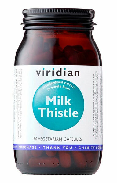 Viridian Milk Thistle 90kapslí porovnat ceny