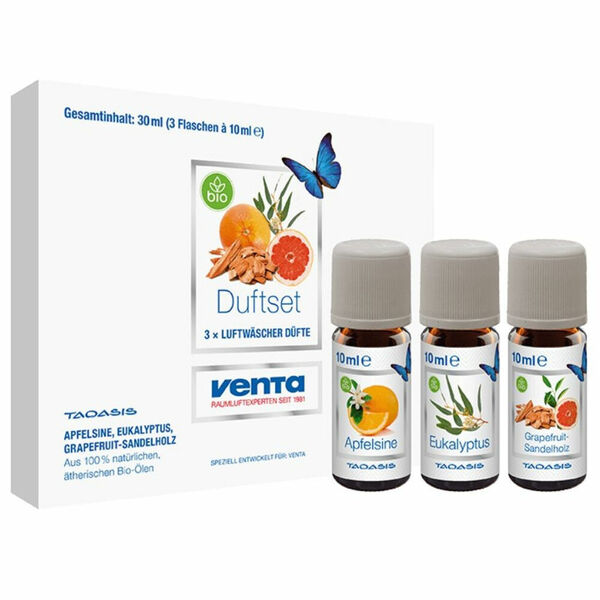 VENTA Bio Duftset éterické bio-oleje 3x10 ml porovnat ceny