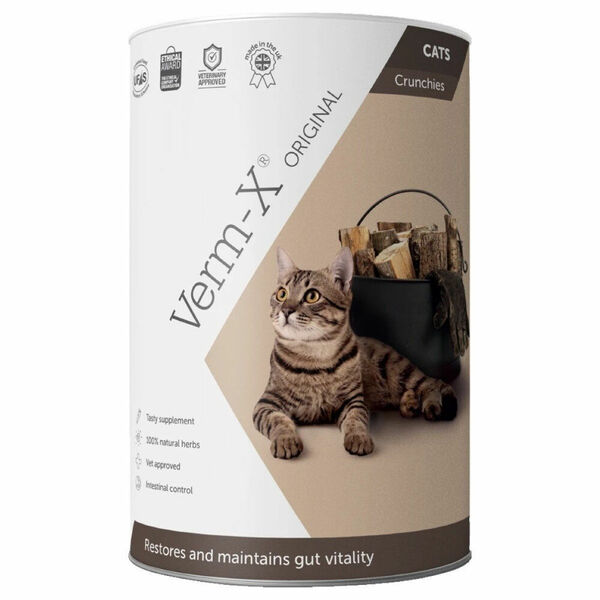 VERM-X Přírodní granule proti střevním parazitům pro kočky 60 g porovnat ceny