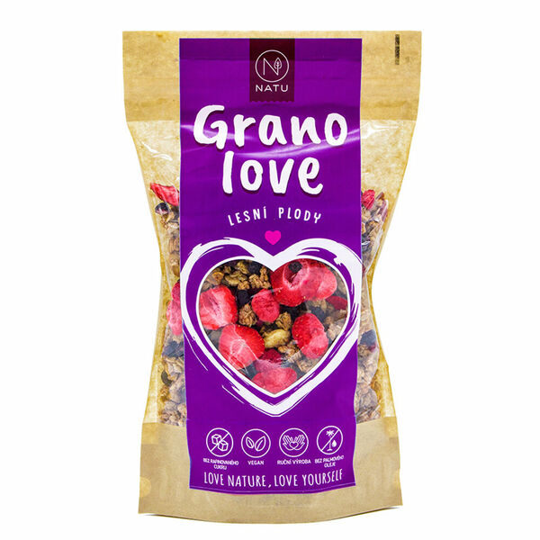 NATU Granolove Lesní plody 350 g porovnat ceny