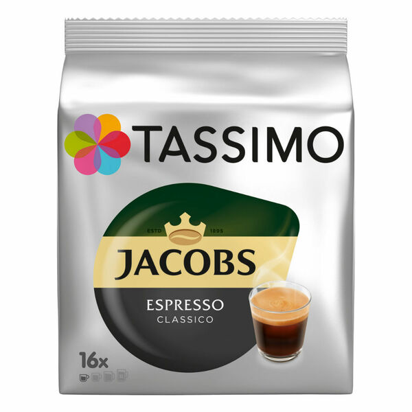 TASSIMO Jacobs náplň do espressa classico 16 kapslí porovnat ceny