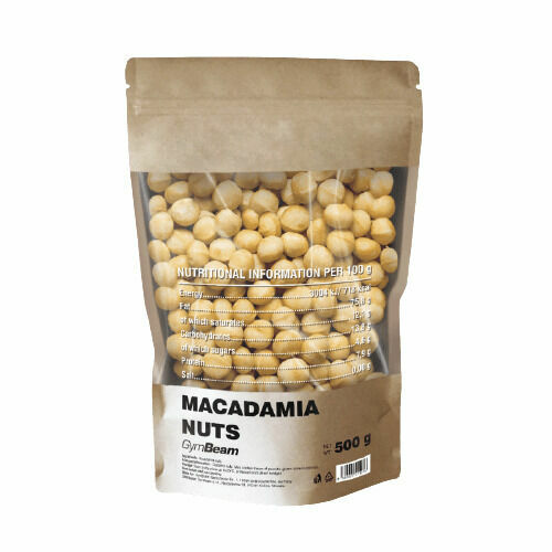GymBeam Makadamové ořechy 500g porovnat ceny