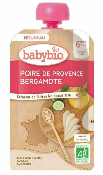 Babybio Hruška Bergamot 120g porovnat ceny