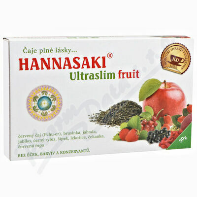 Hannasaki Ultraslim Fruit 50g porovnat ceny