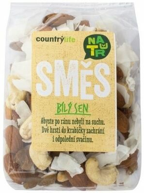 Country Life Směs ovocno-ořechová Bílý sen 150g porovnat ceny