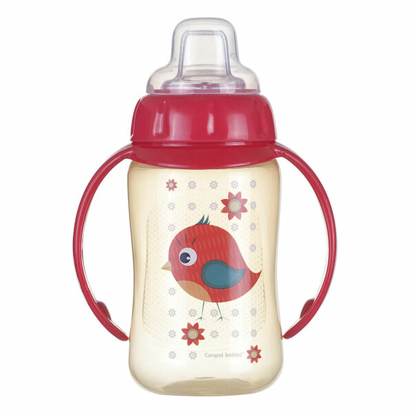 CANPOL BABIES Tréninkový hrníček s úchyty CUTE ANIMALS ptáček 320 ml porovnat ceny