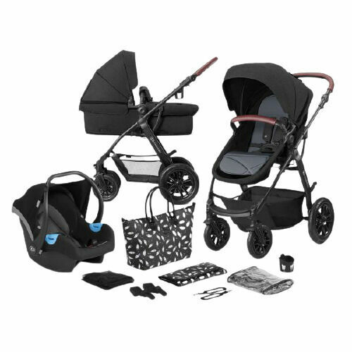 Kinderkraft Xmoov Kombinovaný kočárek 3v1 Black porovnat ceny