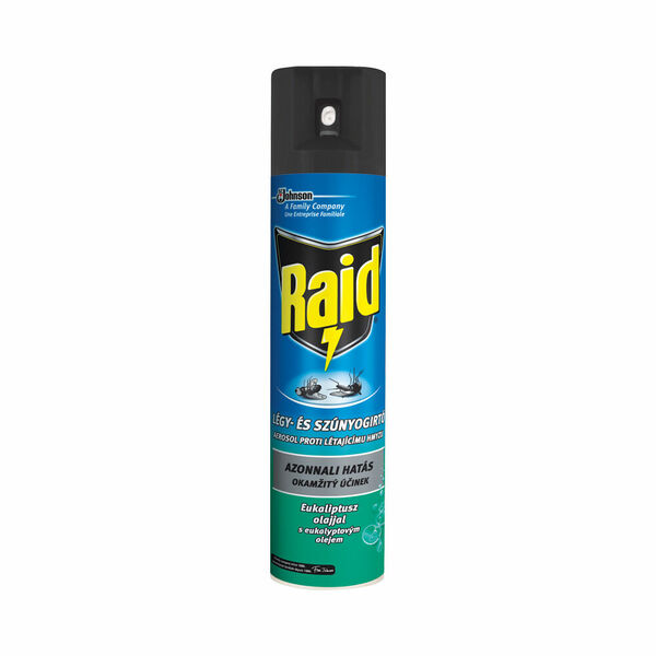 Raid Sprej proti létajícímu hmyzu s eukalyptovým olejem, 400 ml porovnat ceny