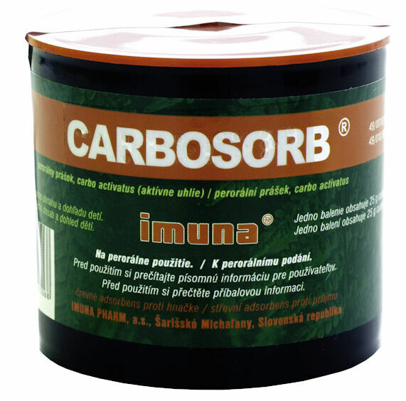 Carbosorb prášek 25g porovnat ceny
