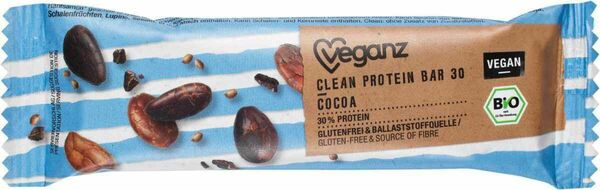 Veganz clean protein tyčinka s kakaovými boby Bio 45g porovnat ceny