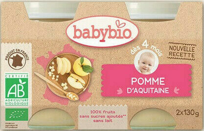 BABYBIO jablko 2x130g porovnat ceny
