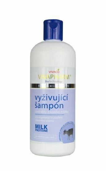 Vivapharm Vyživující šampon s extrakty z kozího mléka 400ml porovnat ceny