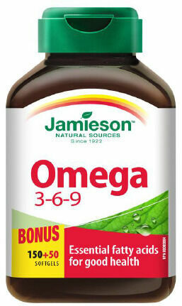 Jamieson Omega 3-6-9 1200 mg 200 kapslí porovnat ceny