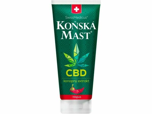 Herbamedicus Koňská mast s CBD hřejivá 200ml porovnat ceny