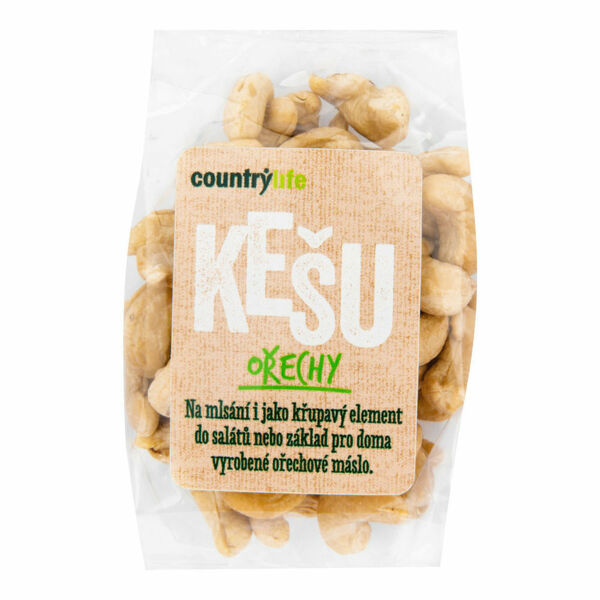 COUNTRY LIFE Kešu ořechy 100 g porovnat ceny