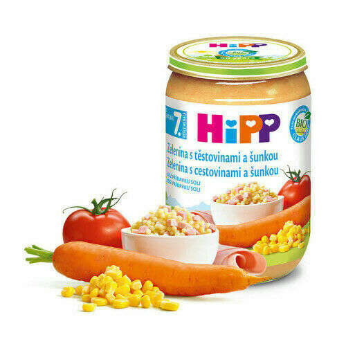 HiPP JUNIOR BIO Zel.s těst.a šunkou 220g C-104 porovnat ceny