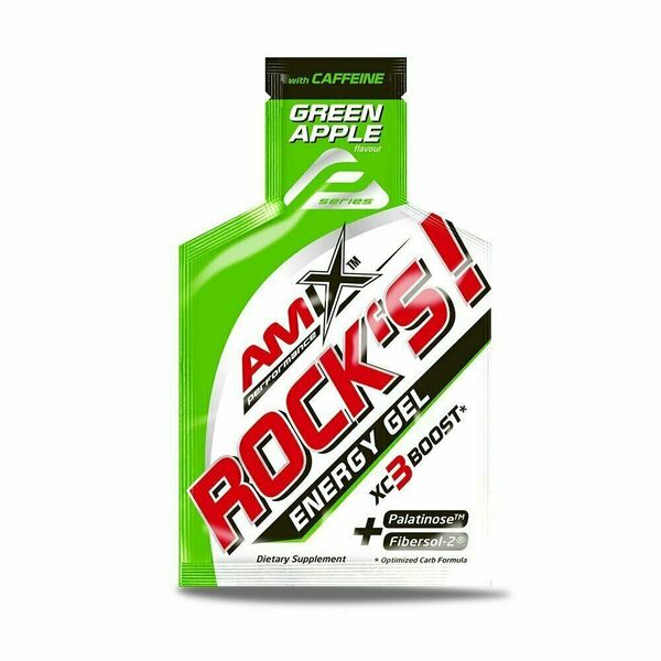 Amix Rock's Energy Gel s kofeinem, Green Apple, 32g porovnat ceny