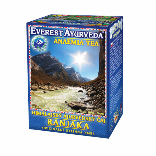 EVEREST AYURVEDA Ranjaka krev a metabolismus železa 100 g sypaného čaje porovnat ceny