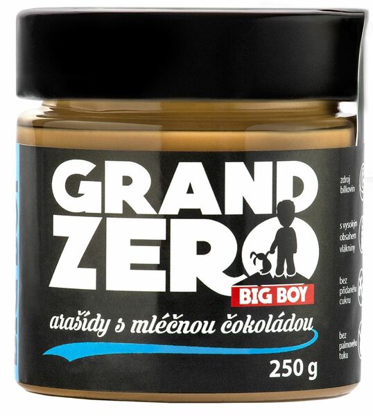 BIG BOY Grand Zero s mléčnou čokoládou 250g porovnat ceny