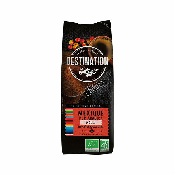 DESTINATION single origin Mexiko mletá káva BIO 250 g porovnat ceny